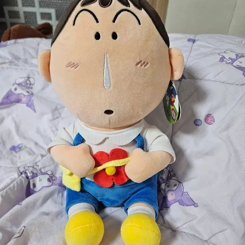 [BUNJANG] Crayon Shin-chan Mengu Medium Plush / 짱구는못말려 맹구 중형인형