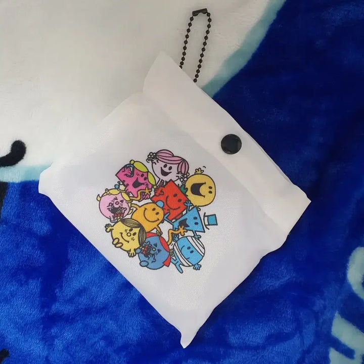 [BUNJANG] Mr. Men &amp; Little Miss Shopping Basket Bag / 미스터맨&amp;리틀미스 장바구니 쇼핑백