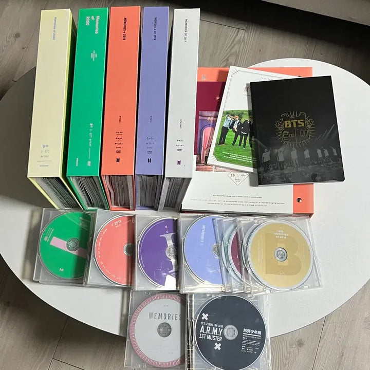 [BUNJANG] BTS Memories 2014-2021 DVD/Blu-ray Bundle Set / 방탄 메모리즈 2014-2021 DVD 블레 일괄