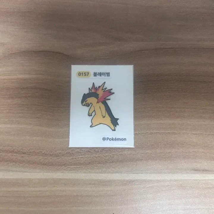 [BUNJANG] 2023 Pokemon Ddakji Seal 1st Gen Blaziken 