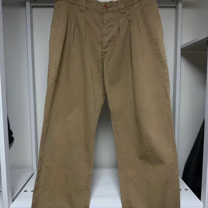 [BUNJANG] Bizbeam Hakamama Pants Un-ended Damaged Chino Size 2 / 비즈빔 하카마 팬츠 언벤디드 데미지드 치노 2사이즈