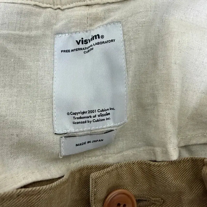 [BUNJANG] Bizbeam Hakamama Pants Un-ended Damaged Chino Size 2 / 비즈빔 하카마 팬츠 언벤디드 데미지드 치노 2사이즈