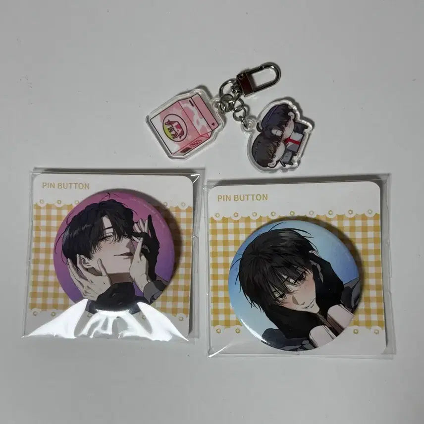 [BUNJANG] Hunter I Want to Live Quietly Acrylic Set Badge / 헌터는 조용히 살고싶다 캔뱃지 세트 헌조살 아크릴 단행본
