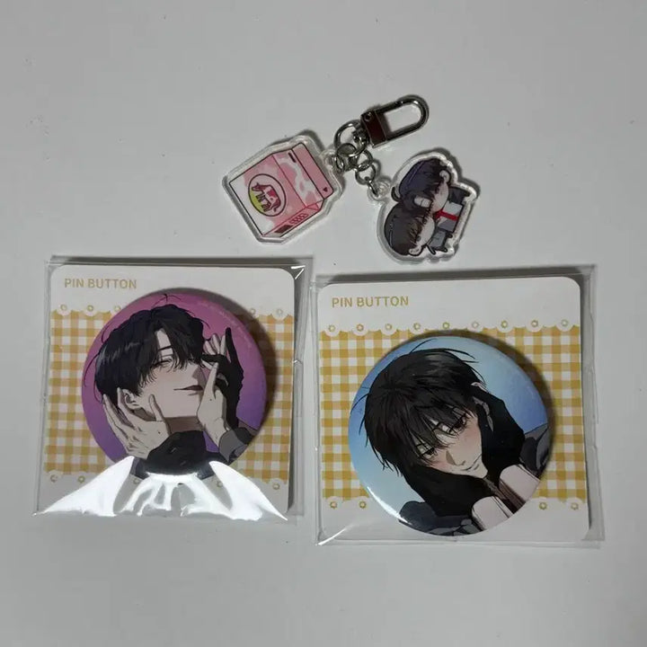 [BUNJANG] Hunter I Want to Live Quietly Acrylic Set Badge / 헌터는 조용히 살고싶다 캔뱃지 세트 헌조살 아크릴 단행본
