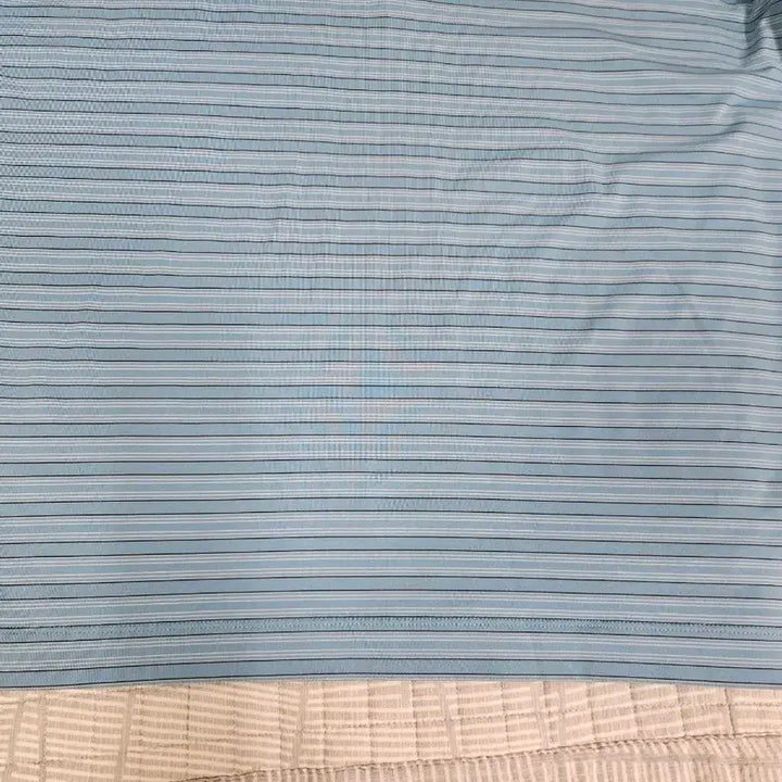 [BUNJANG] Nike Golf Blue Stripe Spandex Short Sleeve Polo Shirt / 나이키골프 카라 반팔 105