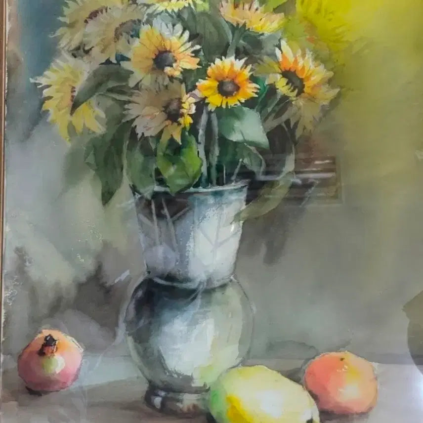 [SOLD OUT] 서양화가 김수창  정물 수채화 10호