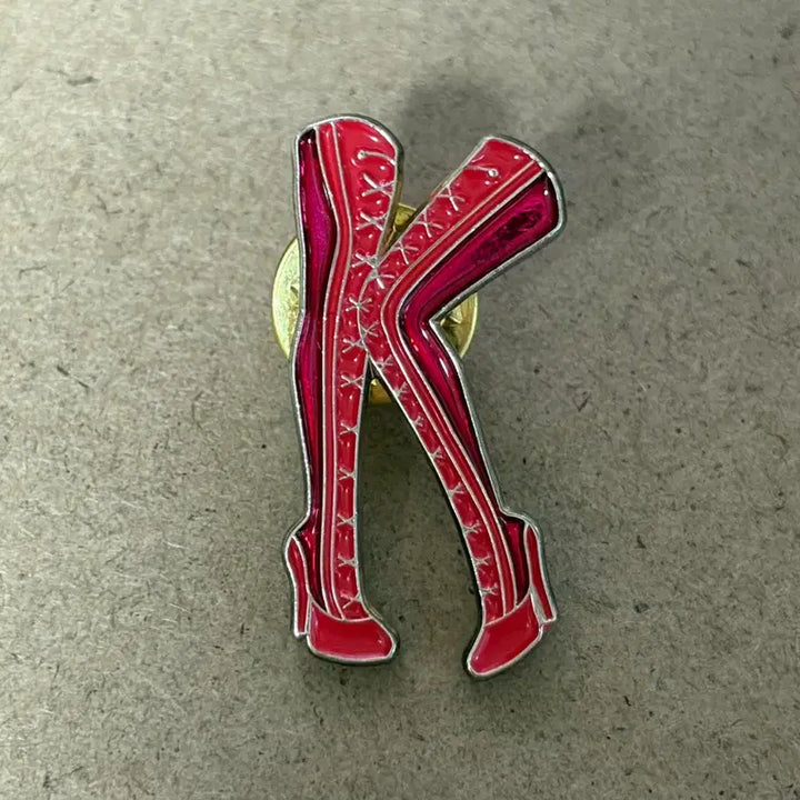 [BUNJANG] Kinky Boots Musical Pin Badge / 뮤지컬 킹키부츠 굿즈 md 뱃지