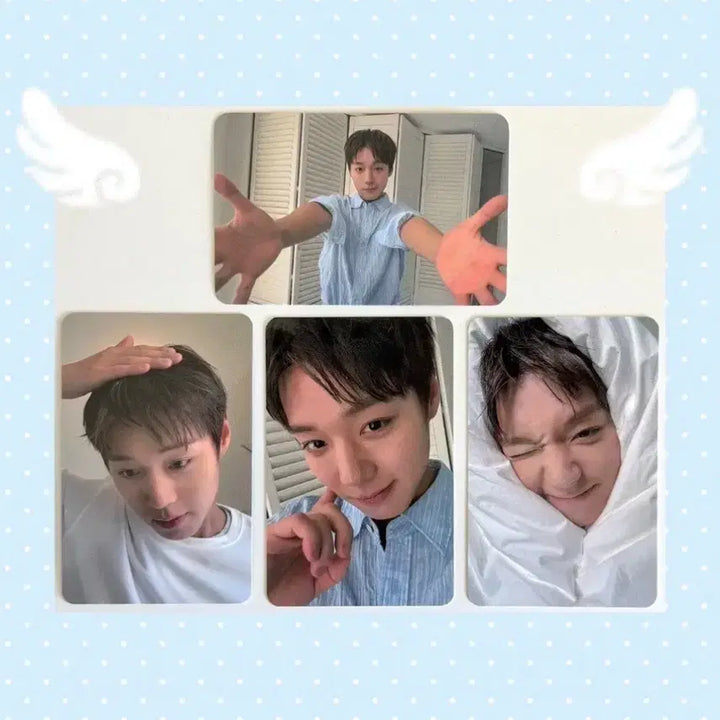 [BUNJANG] Park Jihoon FORMENT Photocard Set / 판매) 박지훈 포맨트 포카 4종