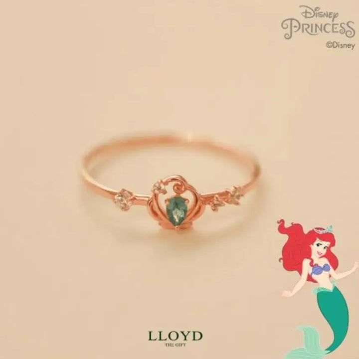 [BUNJANG] Lloyd Disney The Little Mermaid 10k Gold Ring Set / Disney 디즈니 인어공주 10k 골드 반지  (로이드)