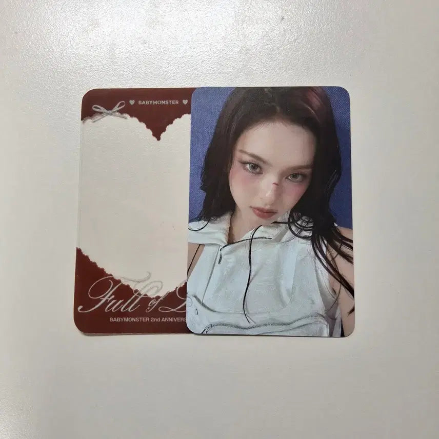 [BUNJANG] BABYMONSTER MONSTERSDAY Membership Photocard Chiquita / 베이비몬스터 2주년 몬스티즈데이 멤버십포카 치키타 ver.
