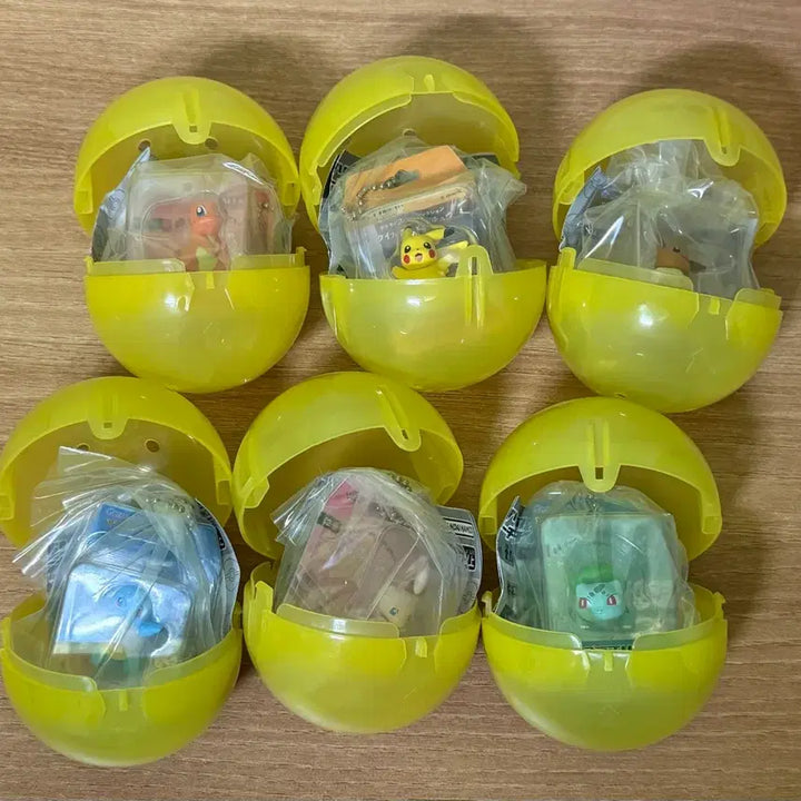 [SOLD OUT] 포켓몬스터 포켓프라 블리스터 가챠 키링 풀세트
