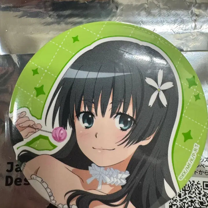 [BUNJANG] Saten Ruiko Animate Pop-up Can Badge / 사텐 루이코 애니메이트 팝업 캔뱃지