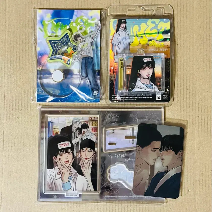 [BUNJANG] Taiwan Sparkles Yao Hwa Cheop Lucky Draw Photocard / 대만 스파클즈 야화첩 굿즈 + 특전 포토카드