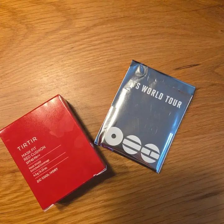 [BUNJANG] BTS Busan Concert Arirang Photocard TIR TIR Mask Fit Red Cushion / BTS부산콘 아리랑 포토카트 화장품