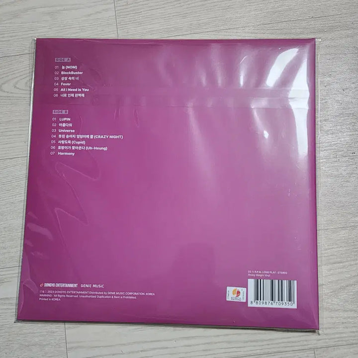[BUNJANG] DKZ Jaechan LP / DKZ LP 디케이지 LP 재찬 박재찬
