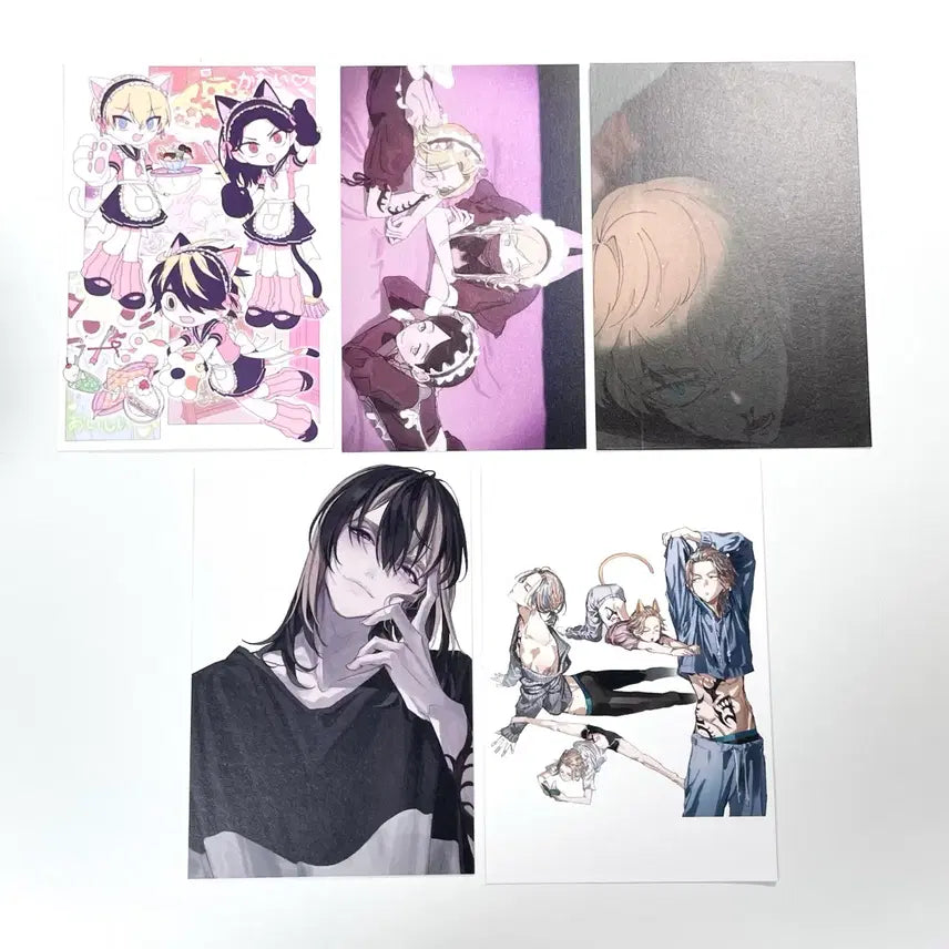 [BUNJANG] Tokyo Revengers Ran, Rindo, Chifuyu, Chifuyu Matsuno, Kazutora Hanemiya, B-Goods Postcard Set / 도리벤 도쿄리벤저스 란 린도 치후유 구공님 새아버지 차무링 비공굿 엽서