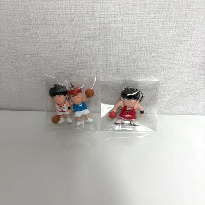 [BUNJANG] Slam Dunk Rukawa Kaede &amp; Sakuragi Hanamichi Figure Keychain Set / 슬램덩크 서태웅 강백호 루카와 카에데 사쿠라기 하나미치 피규어 키링