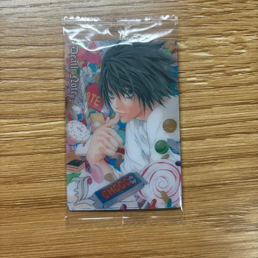 [BUNJANG] Death Note L Wafer Sweet Card / 데스노트 웨하스 스위트 엘 펀매합니다