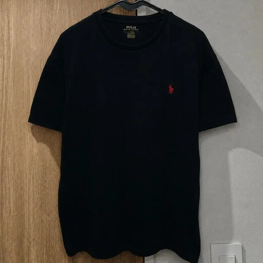 [BUNJANG] Polo Ralph Lauren Black Short Sleeve T-Shirt / POLO 폴로 랄프로렌 블랙 반팔 티셔츠 100