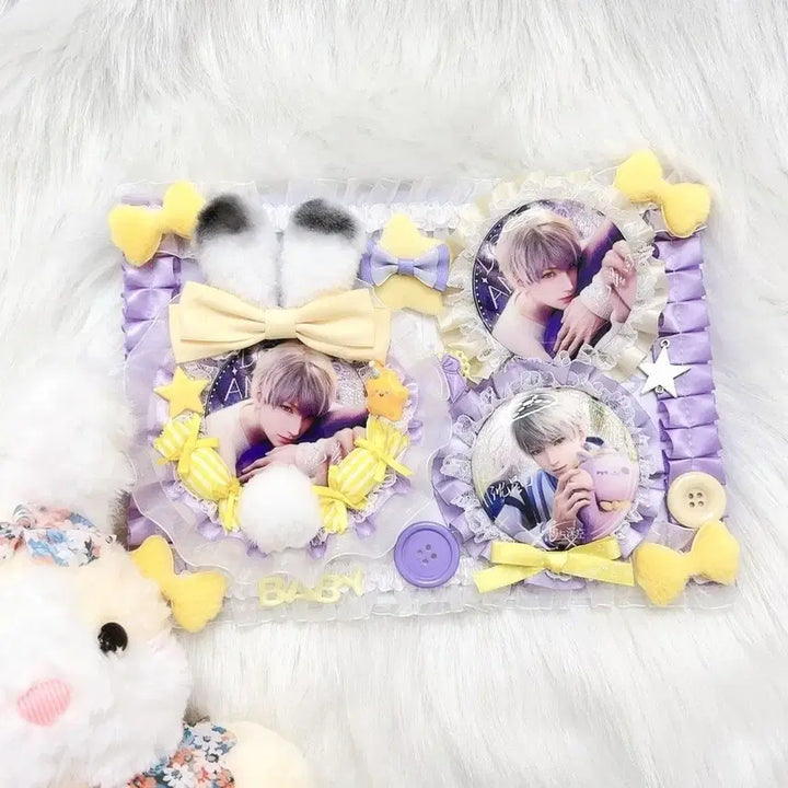 [BUNJANG] Handmade 75mm Can Badge Holder for Ita Bag Decoration / 75mm 캔뱃지 홀더 귀여운 이타백 장식 / 핸드메이드 굿즈