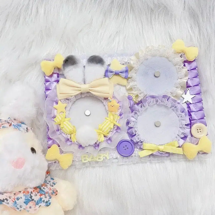 [BUNJANG] Handmade 75mm Can Badge Holder for Ita Bag Decoration / 75mm 캔뱃지 홀더 귀여운 이타백 장식 / 핸드메이드 굿즈