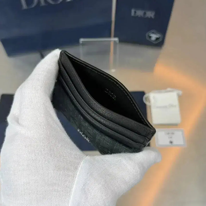 [BUNJANG] Dior Oblique Jacquard Card Holder / [더핸드,풀구성] 디올 오블리크 자카드 카드지갑