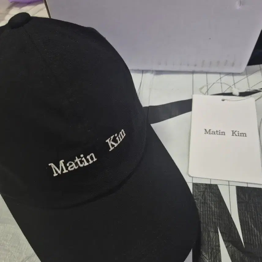[BUNJANG] Matin Kim Ball Cap Black / 마뗑킴 볼캡 블랙