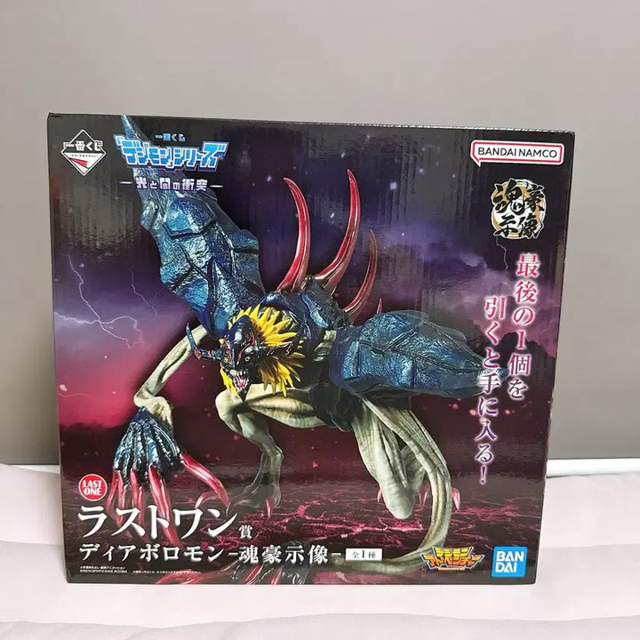[BUNJANG] Digimon Diablomon Figure &amp; V-mon Plush Bundle / 디지몬 디아블로몬 피규어 브이몬인형 일괄