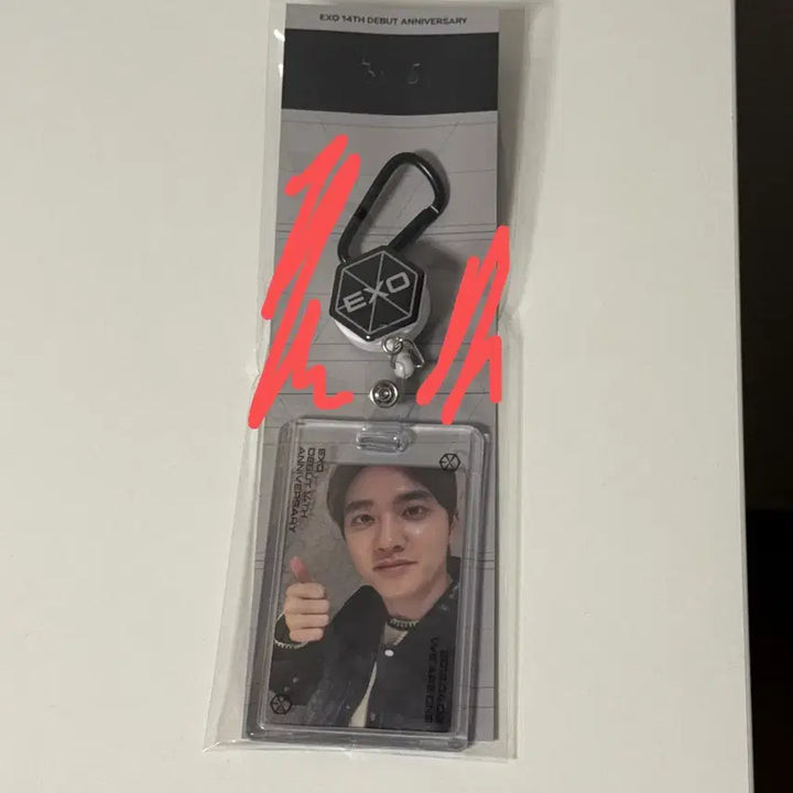 [BUNJANG] EXO 14th Anniversary D.O. Photocard Holder Set / 엑소 14th reel holder set 포카 홀더 디오 도경수
