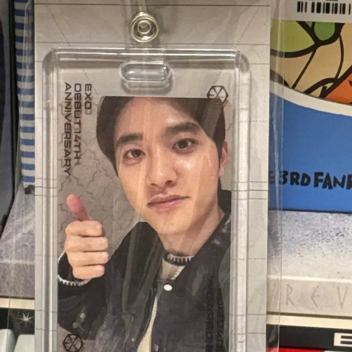 [BUNJANG] EXO 14th Anniversary D.O. Photocard Holder Set / 엑소 14th reel holder set 포카 홀더 디오 도경수