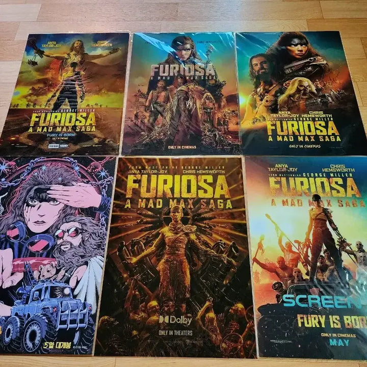 [BUNJANG] Mad Max Furiosa Dolby Poster / 매드맥스 퓨리오사 돌비 포스터 판매합니다