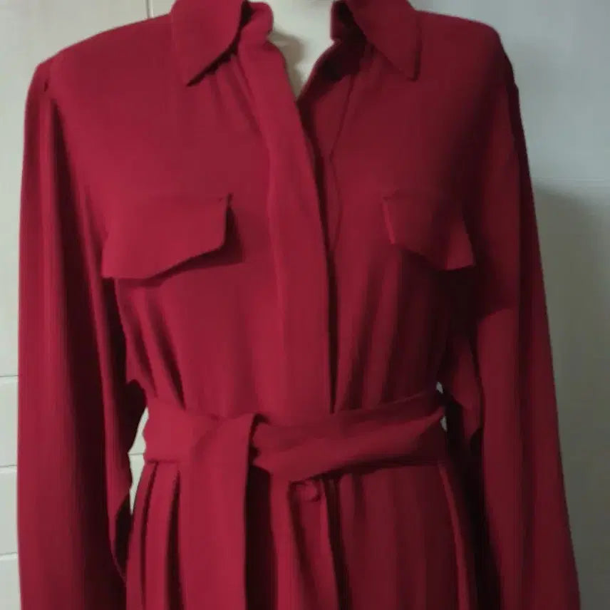 [SOLD OUT] Massimo Dutti  레드. 롱 원피스 36