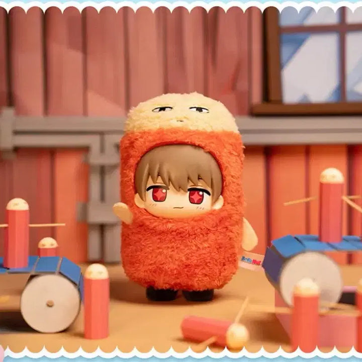 [BUNJANG] Gintama Okita Sougo &amp; Kagura Soft Plushie Bundle (Sealed) / [현물/미개봉]  은혼 소프누이 소고, 카구라 일괄 판매