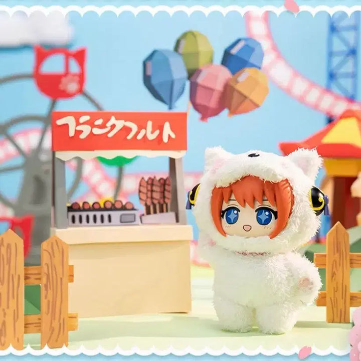 [BUNJANG] Gintama Okita Sougo &amp; Kagura Soft Plushie Bundle (Sealed) / [현물/미개봉]  은혼 소프누이 소고, 카구라 일괄 판매