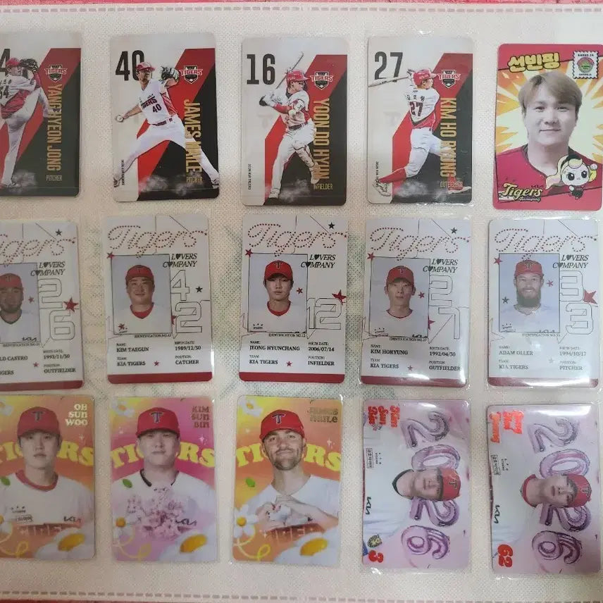 [BUNJANG] Kia Tigers 2026 Photocard / 2026 기아 타이거즈 포토카드