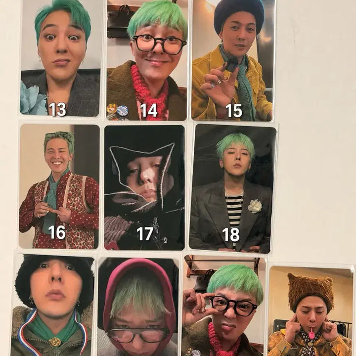 [BUNJANG] G-Dragon Photocard Bundle Set / 지디 포토카드 일괄 급처합니다