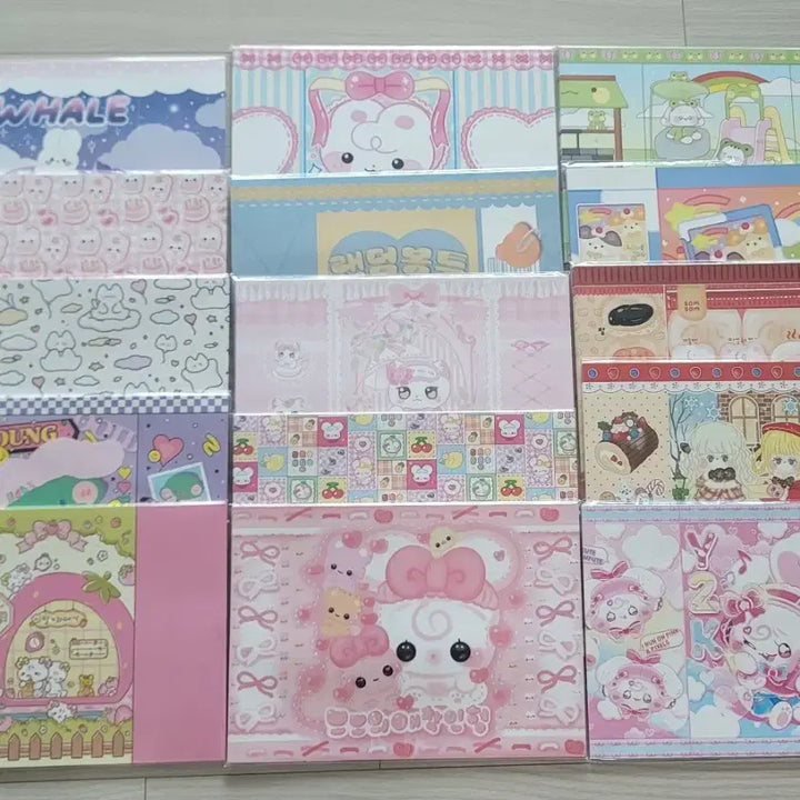 [BUNJANG] A4 Wrapping Paper Set (40 Sets) / A4  랩핑지 40세트
