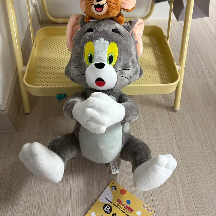 [BUNJANG] Ichiban Kuji Tom and Jerry 30cm Big Plush / 이치방쿠지 톰과제리 30cm 빅 누이