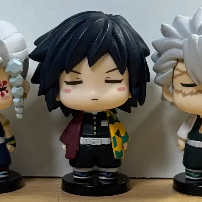 [BUNJANG] Demon Slayer Kimetsu no Yaiba: Kimetsu no Yaiba Zumedoro Zumedoro Giyu, Sanemi, Tengen 3-Piece Set / 귀멸의칼날 츠무리즈무 기유 사네미 텐겐 3종