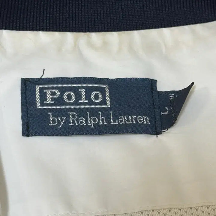 [BUNJANG] Polo Ralph Lauren White Windbreaker Zip-Up / 폴로 랄프로렌 화이트 바람막이 집업