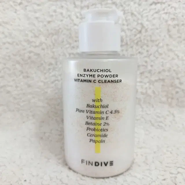 [BUNJANG] Fine:Dive Bakuchiol Enzyme Powder Vitamin C Cleanser 40g / 파인다이브 바쿠치올 엔자임 파우더 비타민C 클렌저 40g