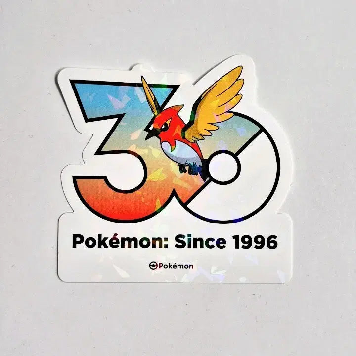 [BUNJANG] Pokemon 30th Anniversary Logo Sticker - Fushigidane / [판매/교환] 포켓몬 30주년 로고 스티커 불화살빈