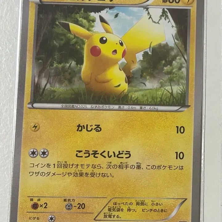 [BUNJANG] Pikachu Raichu Break Japanese Version Pokemon Card / Raichu Break 피카츄 일판 등카용 포켓몬 카드