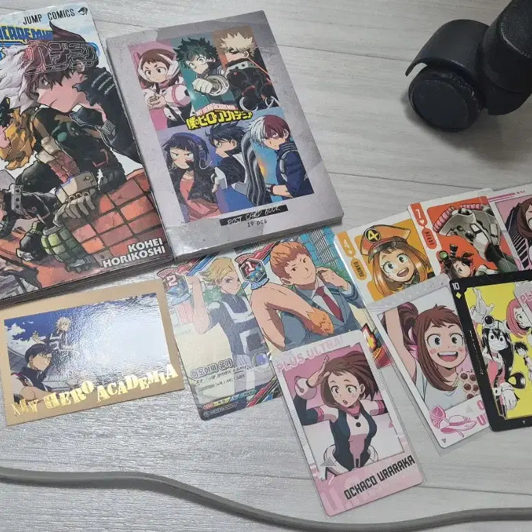 [BUNJANG] My Hero Academia Yuenaxt Exclusive Postcard Book and Paper Goods Bundle / 유어넥스트 특전 + 엽서북 + 레어 지류 + 지류 히로아카