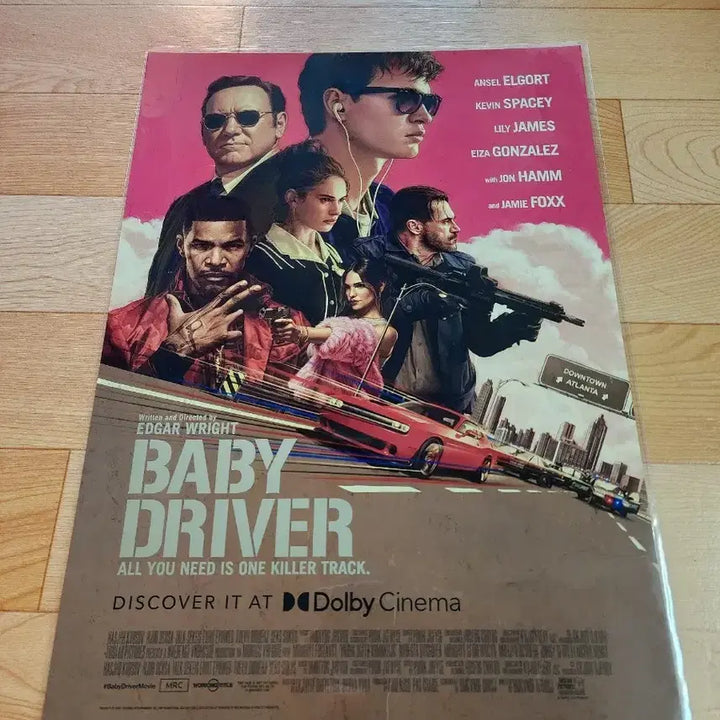 [BUNJANG] Baby Driver Dolby The Fall The Platform Poster / 베이비 드라이버 돌비 더 폴 더 플랫폼 포스터 판매합니다