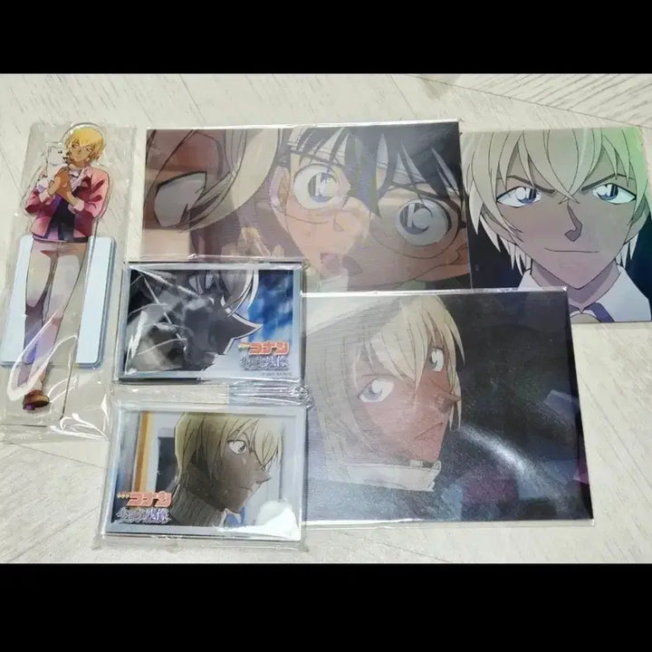 [BUNJANG] Detective Conan Amuro Tooru Furuya Rei Acrylic Stand &amp; Postcard Set / 명탐정코난 아무로 토오루 안기준 후루야 레이 아크릴 스탠드 엽서
