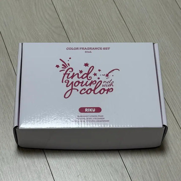 [BUNJANG] NCT WISH Color MD Fragrance Riku Full Set / 엔시티 위시 컬러 엠디 프래그런스 리쿠 풀셋 양도