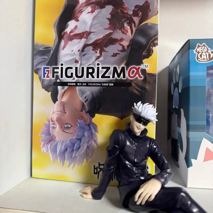 [BUNJANG] Jujutsu Kaisen Satoru Gojo Awakening Figure Bundle / 일괄) 주술회전 고죠 사토루 각성 피규어 누들 스토퍼 양도