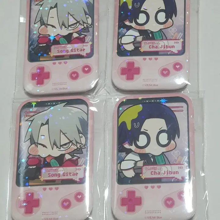 [BUNJANG] Mible Company Doorless Room Can Badge Set (4 pcs) / 미블컴퍼니 창없는 방 sd 캔뱃지 4개 일괄