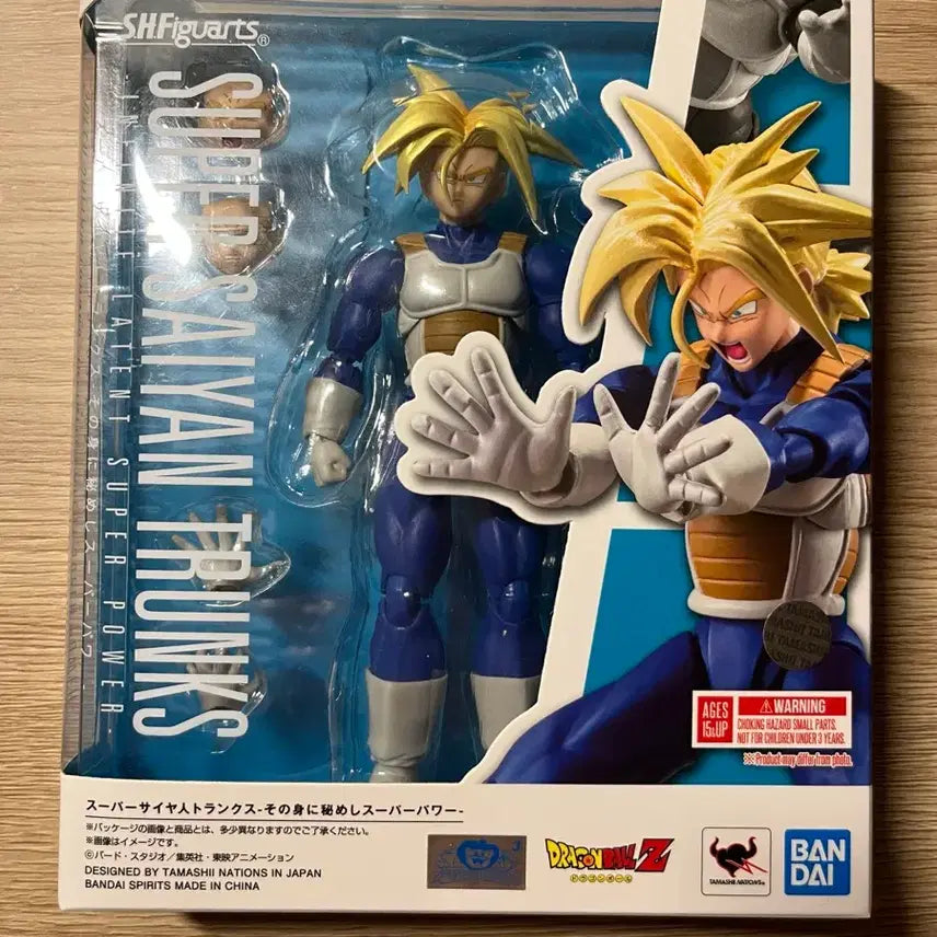[BUNJANG] Bandai SHF Trunks Super Saiyan / shf 드래곤볼 트랭크스